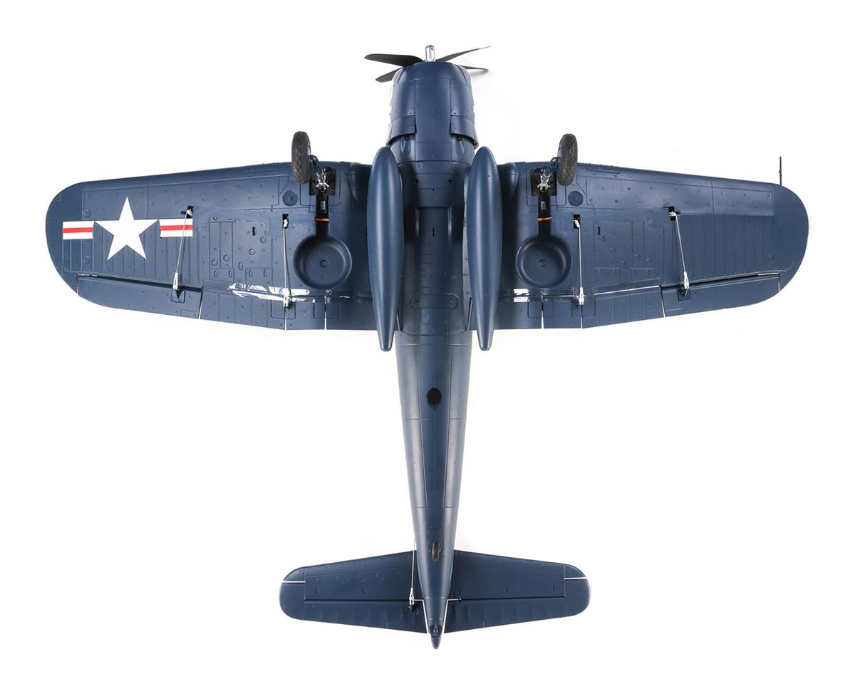 E-flite F4U-4 Corsair 1200mm BNF Basic Electric RC Airplane