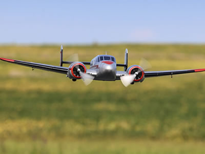 E-flite Beechcraft D18 1.5m BNF Basic RC Airplane