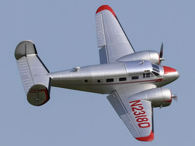 E-flite Beechcraft D18 1.5m BNF Basic RC Airplane