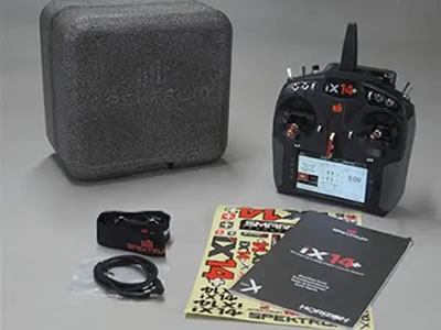 Spektrum iX14+ 20-Channel DSMX Transmitter 