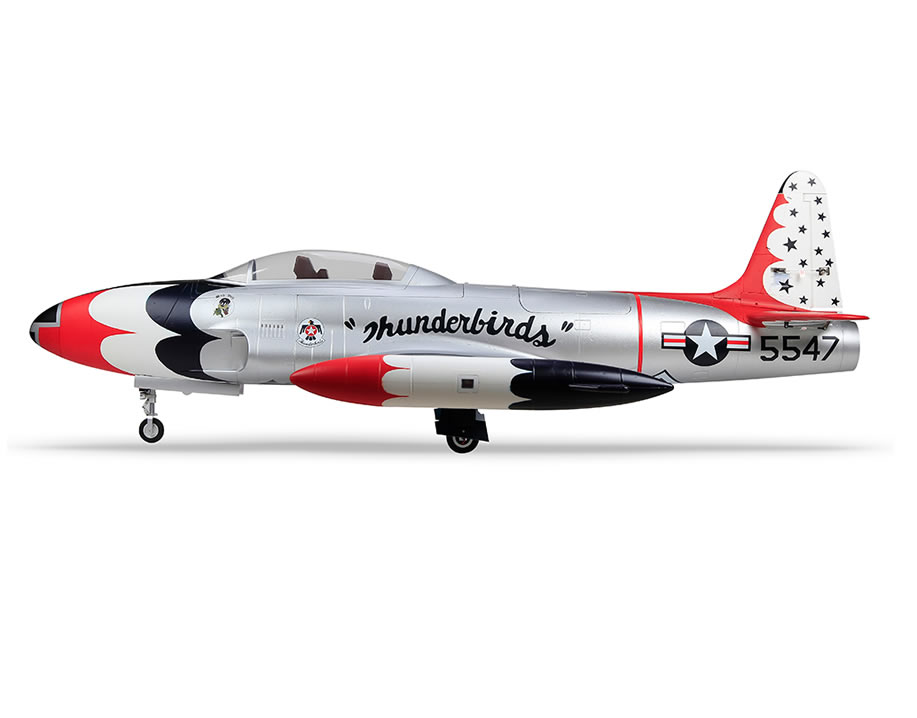 HSD T-33 Thunderbirds 120mm Jet PNP RC Airplane